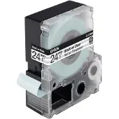 Epson LC-6TBN9 - 9m zwart op transparant / gelamineerd tape / 24mm (origineel)
