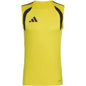 Adidas Tiro 26 wedstrijdshirt, mouwloos, maat L, teamgeel