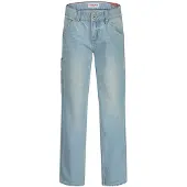 Vingino Straight Jeans Peppe carpenter Jongens Blauw 92