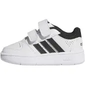 Adidas Unisex Baby Hoops Classic schoenen, wit/zwart/zwart, maat 20 EU