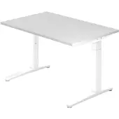 Hjh OFFICE PRO XTRA XB 12 WW - Wit 120x80 Tafelhoogte I In hoogte verstelbaar