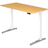 Hjh OFFICE PRO XBHM 16 WC - Beuken 160 x 80 Tafelhoogte I Elektrisch in hoogte verstelbaar