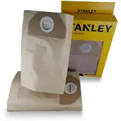 Stanley 50-liter papieren filtersaccen voor nat- en droogzuigers