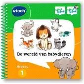 Vtech MagiBook Activiteitenboek - De Wereld van Babydieren - Educatief Speelgoed - Niveau 1 - 2 tot 5 Jaar