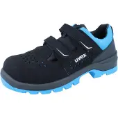 Uvex 2 xenova 9553243 Veiligheidsandalen ESD S1P Schoenmaat (EU): 43 Zwart, Blauw 1 paar