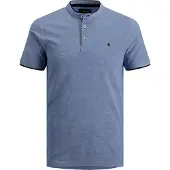 Jack & Jones Shirt 'JJEPaulos' nachtblauw / blauw gemêleerd