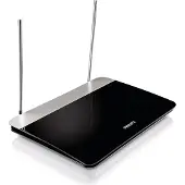 Philips Digitale DVB-T binnenshuisantenne SDV6227/12, zwart/zilver