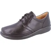 Ganter Veterschoen 'Schnürschuh Herren 256701-2000 Echtleder in braun' zwart