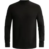 Vanguard Trui van katoen/modal met mockneck