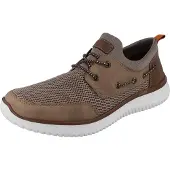 Rieker Sportieve veterschoen donkerbeige