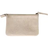 Clairefontaine Etui, parelmoerlook, 2 vakken, 13x9 cm, goud