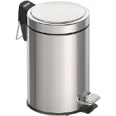 Tramontina Prullenbak Brasil Zilver 3 L