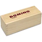 Cayro Cairo Domino Metacrylaten Houten Doos Bordspel Goud Kleur Goud One Size