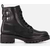 Gabor Veterboots zwart Leer Maat 40