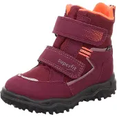 Superfit Snowboots 'HUSKY' zilvergrijs / koraal / bourgogne