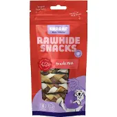 Braaaf Hondensnack Twister Vlecht Mini 6 cm 60 gr