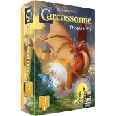 Libellud Jeu de stratégie Extension Carcassonne Princesse et Dragon