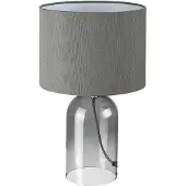 Rabalux 74047 Tafel lamp, Luxin, gerookt glas, fitting E14