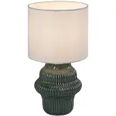 Rabalux 74059 Tafel lamp, model Glimo, groen, keramiek, fitting E14