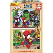 Spidey and his Amazing Friends - 2x25 Spidey & His Amazing Friends Wood Puzzles (80-19289)