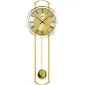 AMS - Klok - Rond - Messing - Ø21 cm - Crème