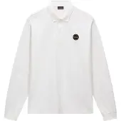 Napapijri Shirt 'E-BADGE' wit