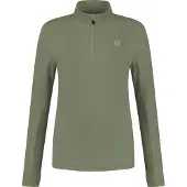Rogelli Core Dames Hardloopshirt - Lange Mouw - Duimgat - Groen