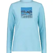 CMP Dames-T-shirt met lange mouwen