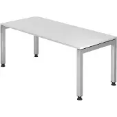 Hjh OFFICE PRO JAVA 19 S - Wit 180 x 80 Tafelhoogte I In hoogte verstelbaar