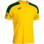 Joma Championship VIII T-shirt met korte mouwen, geel, voor jongens, maat 5-6 jaar, kleur: geel, maat: 5-6 jaar