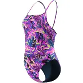 Speedo Printed Web Back Zwemkleding