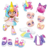 Bandai Animakii - Licorne et Chauve-Souris - Coffret Poupée Personnalisable