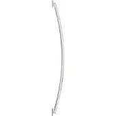 Wenko 19226100 barre de douche arrondie épais 25 mm chrome 110 200 cm