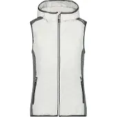 CMP Hybride mouwloos vest met capuchon voor dames