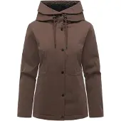 Ragwear Functionele jas 'Padmini B Y' chocoladebruin
