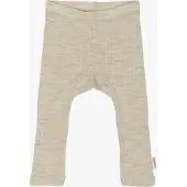 Mikk-Line - Kid's Merino Wool Legging - Merino-ondergoed 104, beige