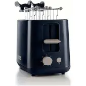 Ariete Breakfast 0157 - Broodrooster - 2 plak - 2 Slots - donkergrijs