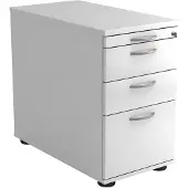 Hjh OFFICE PRO SIGNA SC40 BM - Rolcontainer Wit Hout met ophangsysteem Metalen handgreep