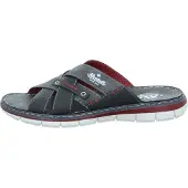 Rieker 25199 heren sandalen/pantoenen/clogs, maat: 44 EU, kleur: grijs