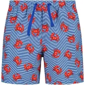 CMP Gestreepte zwemshort met krabmotief kind