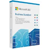 Microsoft 365 Business Standard, 1 licentie, 1 jaar, abonnement