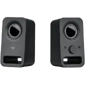 Logitech Z150 PC-luidsprekersysteem, 2 actieve luidsprekers, 3 Watt RMS, hoofdtelefoonuitgang