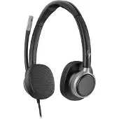 HP Zwarte bedrade burea headset - - Poly Mission 425 AI Noise - Over-ear - Bedekt volledig de oren