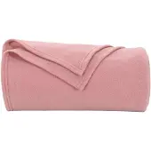 vidaXL plaid Roze 170 x 130 cm 0.31 kg Fleece