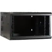 Dsit 6U Patchkast - 19 inch draaibare serverkast met glazen deur
