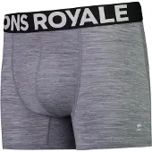 Mons Royale - Hold 'em Shorty Boxer - Merino-ondergoed L, grijs