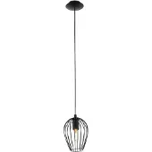 Eglo Hanglamp Newtown Zwart E27