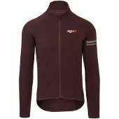 Agu Essential - Fietsshirt - Heren - Thermo Jersey - Lange Mouwen - Wielrenshirt - Zwart - M - Reflecterend - Fleece kraag - 3 achterzakken