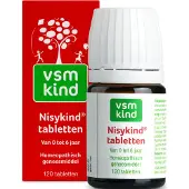 Vsm Nisykind kind 0-6 jaar 120 tabletten