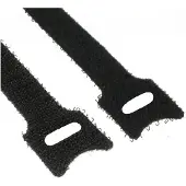 InLine Klittenband kabelbinders 330 x 12mm / zwart (10 stuks)